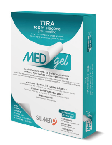 MEDGEL - TIRA PARA CICATRICES 30 X 2 CM