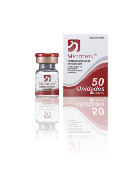 MEDITOXIN - TOXINA BOTULINICA TIPO A 50 UI