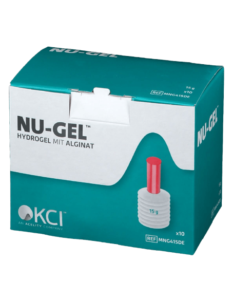 NU-GEL - HIDROGEL AMORFO CON ALGINATO 15 GRS (CAJA X 10 UN)